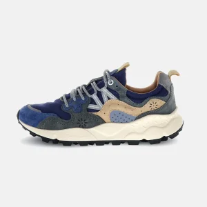 Yamano 3 Man Suede/Canvas Navy-Anthracite