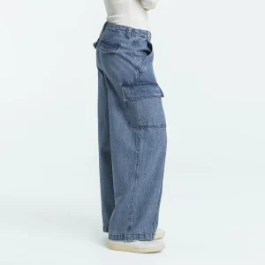 Yata Cargo Pants Mid Marble